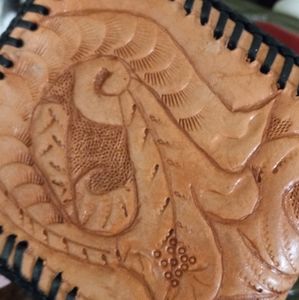 Hand crafted Ginuwine leather wallet